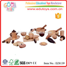 2015 New Products South Korean Pretend Play Toy Wooden Food Toy